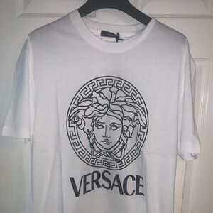 AUTHENTIC MENS VERSACE MEDUSA LOGO T-SHIRT SLIM FIT XXL $650